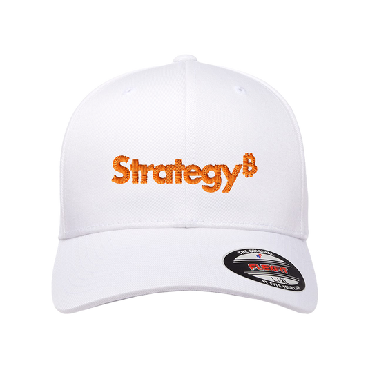 Strategy Flexfit Hat - White