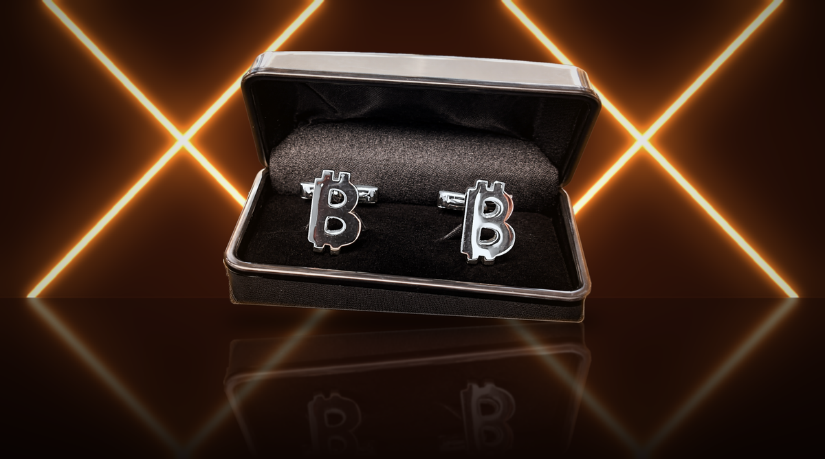 Strategy Bitcoin Cufflinks