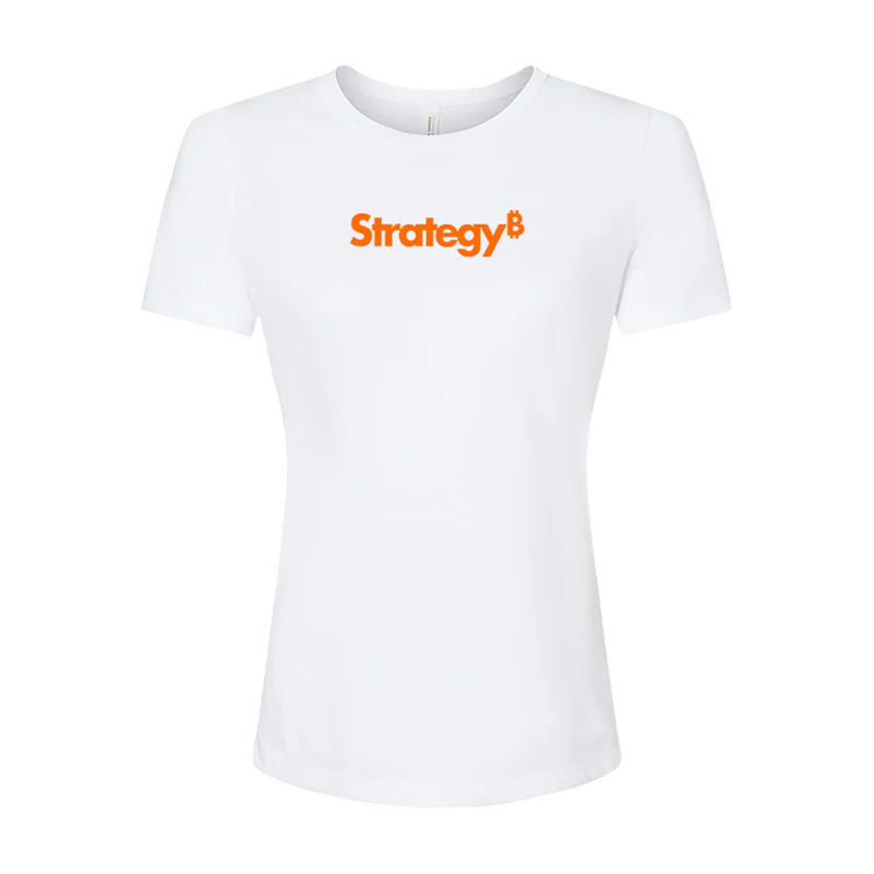 Strategy Women's Bella+Canvas Tee White