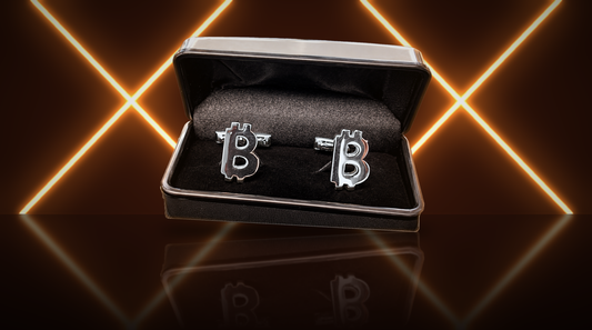 Strategy Bitcoin Cufflinks